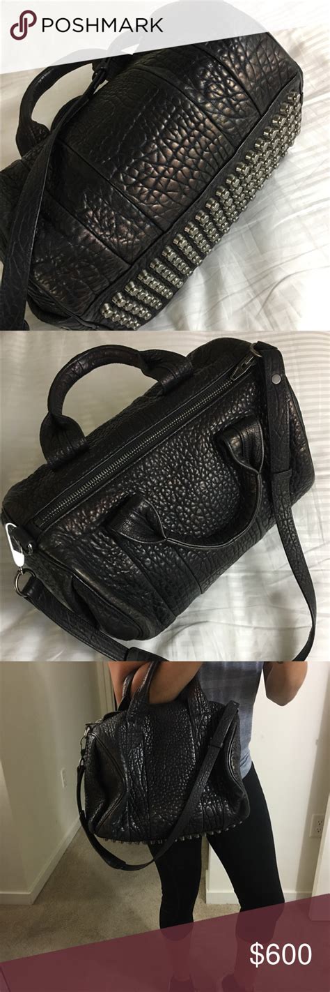 fake rocco bag|How To Spot a Real (not FAKE) ALEXANDER WANG Rocco REVIEW.